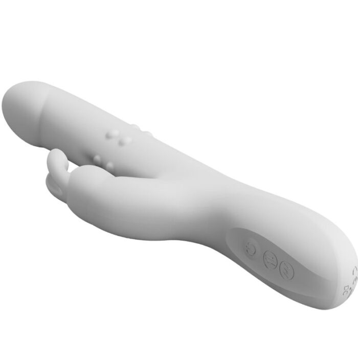 PRETTY LOVE - REESE VIBRADOR CON ROTACIÓN PLATEADO - CandyHot - Foto 4