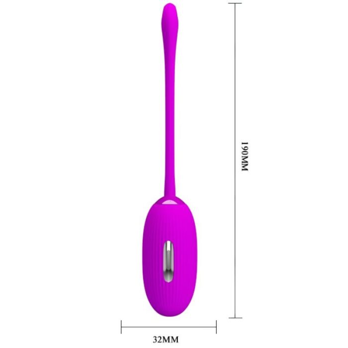 PRETTY LOVE - SHOCK FUN HUEVO VIBRADOR Y ELECTROSHOCK - CandyHot - Foto 3