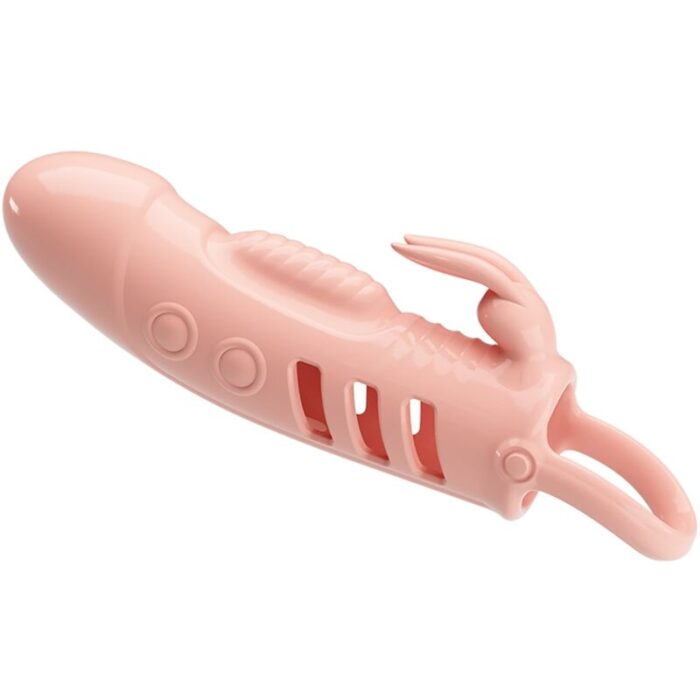 PRETTY LOVE - SLOANE FUNDA PENE RABBIT NATURAL - CandyHot - Foto 1