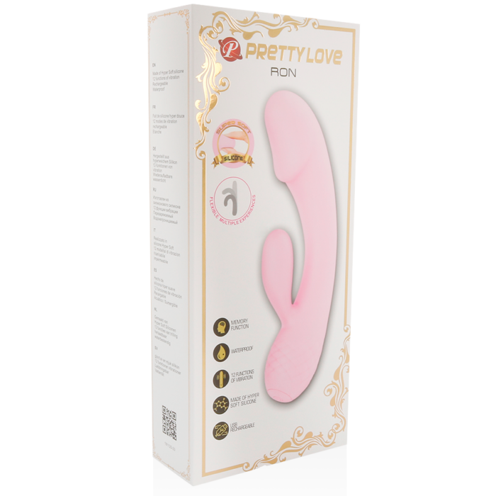 PRETTY LOVE - SMART VIBRADOR RON CON RABBIT - CandyHot - Foto 2
