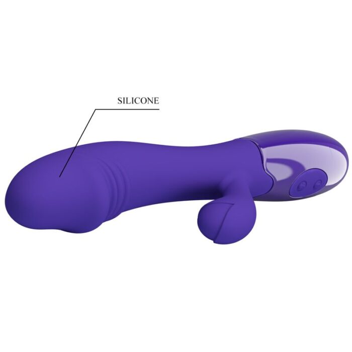 PRETTY LOVE - SNAPPY YOUTH VIBRADOR & ESTIMULADOR PUNTOG VIOLETA - CandyHot - Foto 6