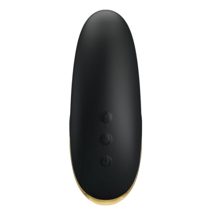 PRETTY LOVE - SUCCIONADOR-MASAJEADOR DE LUJO RECARGABLE NEGRO - CandyHot - Foto 4