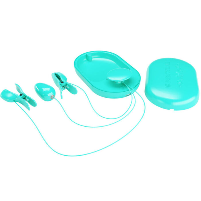 PRETTY LOVE - SURPRISE BOX PINZAS ELECTRO ESTIMULACION AZUL - CandyHot - Foto 3