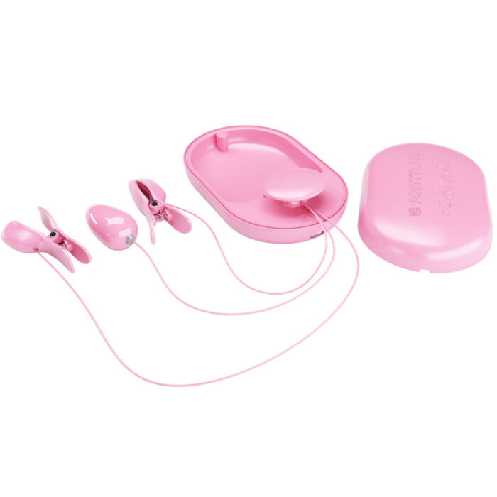 PRETTY LOVE - SURPRISE BOX PINZAS ELECTRO ESTIMULACION ROSA - CandyHot - Foto 3