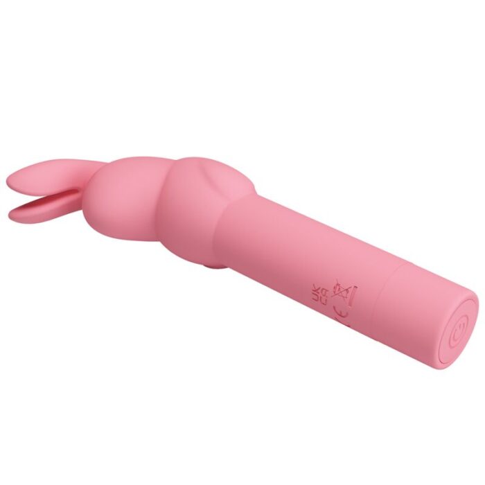 PRETTY LOVE - VIBRADOR DE SILICONA CONEJO ROSA GERARDO - CandyHot - Foto 4