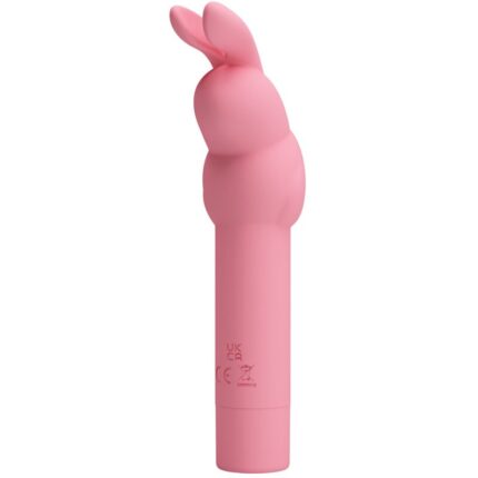 PRETTY LOVE - VIBRADOR DE SILICONA CONEJO ROSA GERARDO - CandyHot - Foto 1