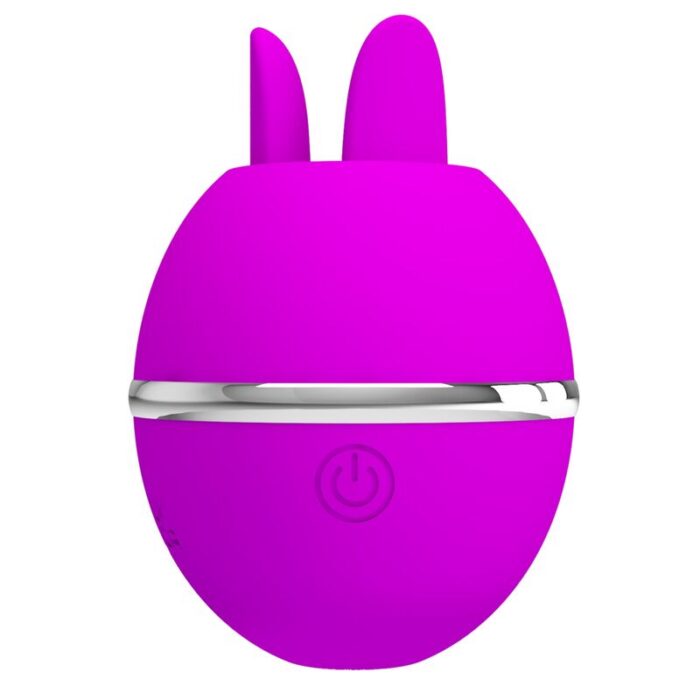 PRETTY LOVE - VIBRADOR DE SILICONA REDONDO GEMINI BALL MORADO - CandyHot - Foto 5