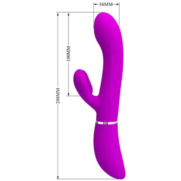 PRETTY LOVE - VIBRADOR ESTIMULADOR CLITORIS - CandyHot - Foto 4