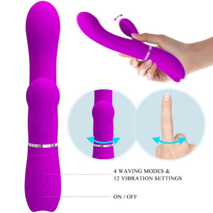PRETTY LOVE - VIBRADOR ESTIMULADOR CLITORIS - CandyHot - Foto 5