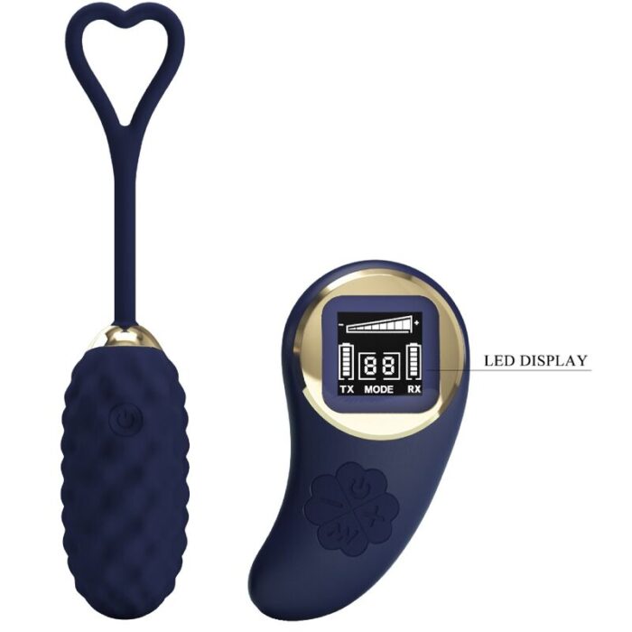 PRETTY LOVE - VIVIAN HUEVO VIBRADOR CONTROL REMOTO AZUL - CandyHot - Foto 3