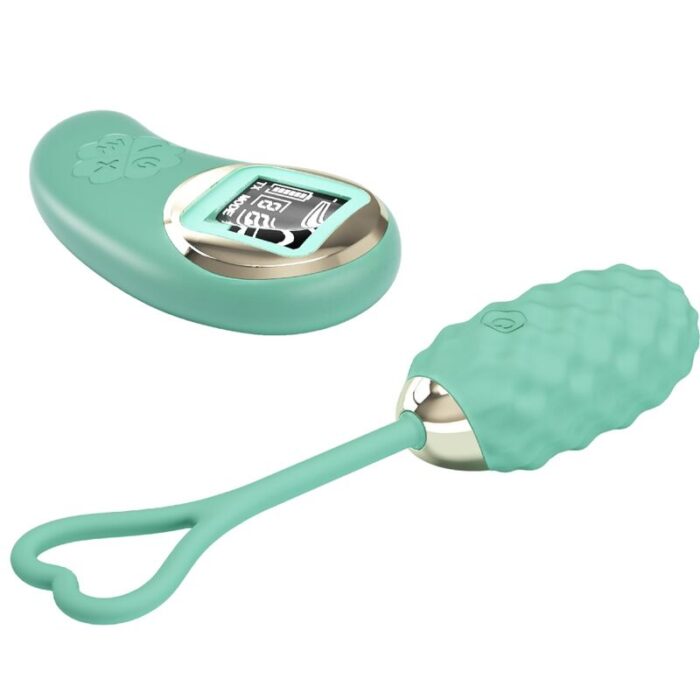 PRETTY LOVE - VIVIAN HUEVO VIBRADOR CONTROL REMOTO VERDE - CandyHot - Foto 4