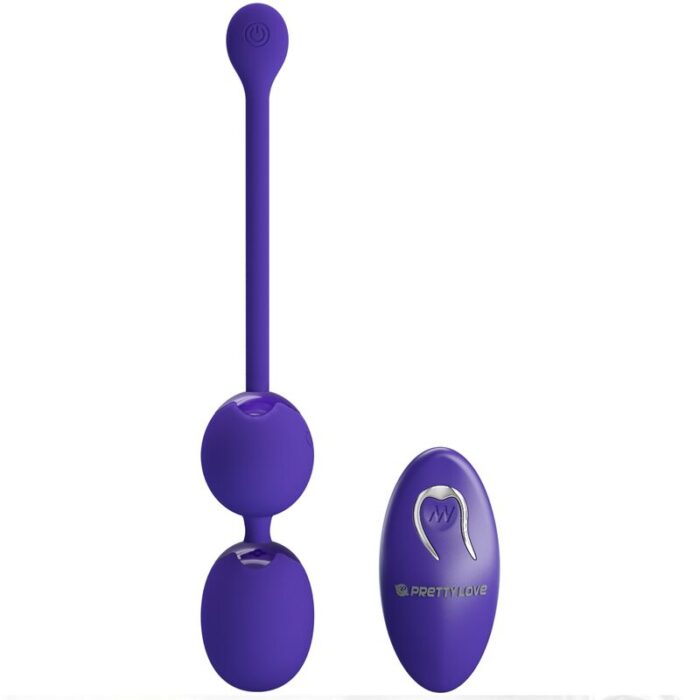 PRETTY LOVE - WILLIE YOUTH BOLAS CONTROL REMOTO & VIBRACIÓN VIOLETA - CandyHot - Foto 1