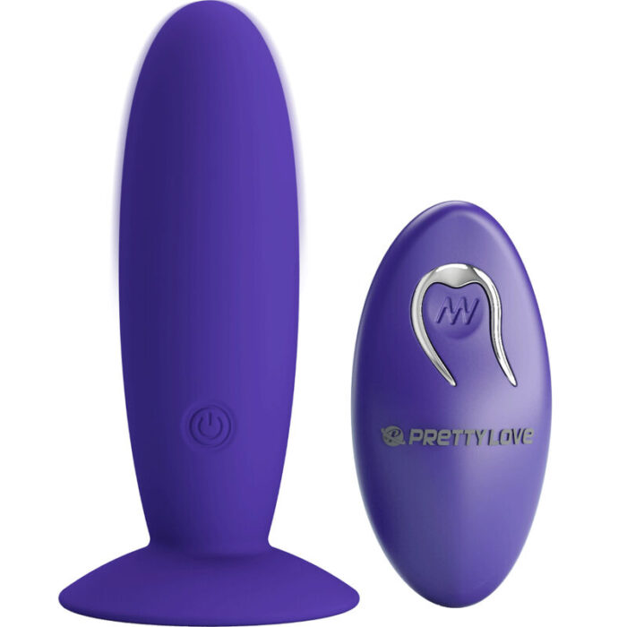 PRETTY LOVE - YOUTH PLUG ANAL VIBRADOR CONTROL REMOTO VIOLETA - CandyHot - Foto 1