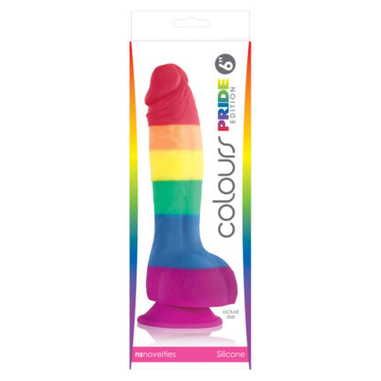 PRIDE - DILDO BANDERA LGBT 15 CM - CandyHot - Foto 2
