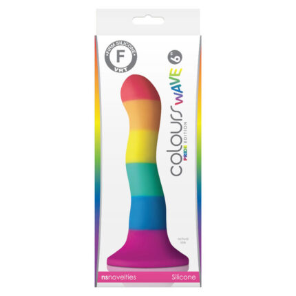 PRIDE - DILDO WAVE BANDERA LGBT 17 CM - CandyHot - Foto 2