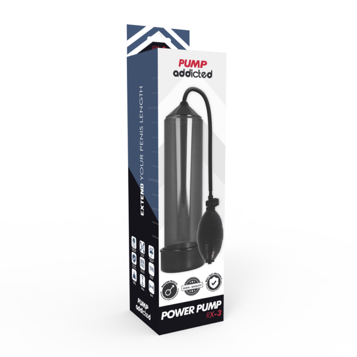 PUMP ADDICTED - RX3 BOMBA ERECCIÓN NEGRO - CandyHot - Foto 6