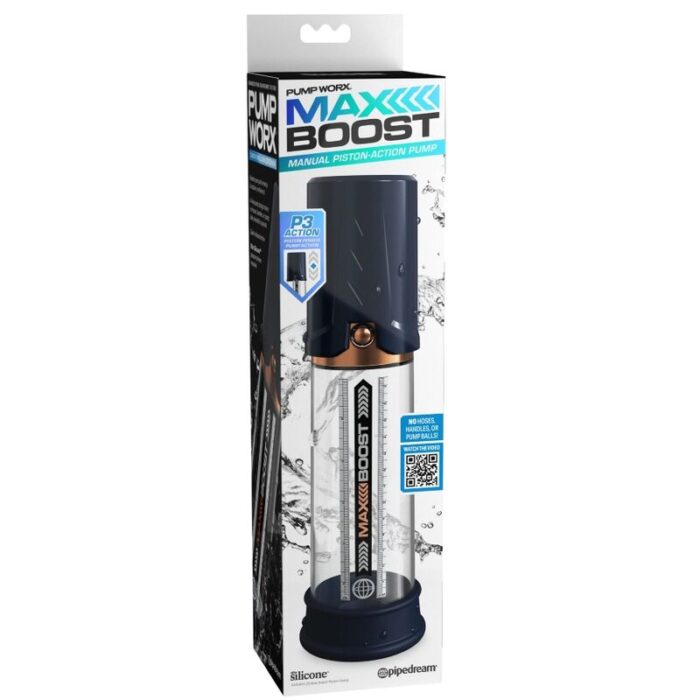 PUMP WORX - BOMBA DE ERECCION MAX BOOST AZUL - CandyHot - Foto 6