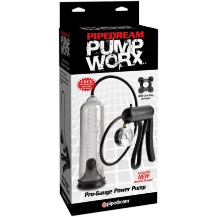 PUMP WORX - BOMBA DE POTENCIA PRO-GAUGE TRANSPARENTE - CandyHot - Foto 2