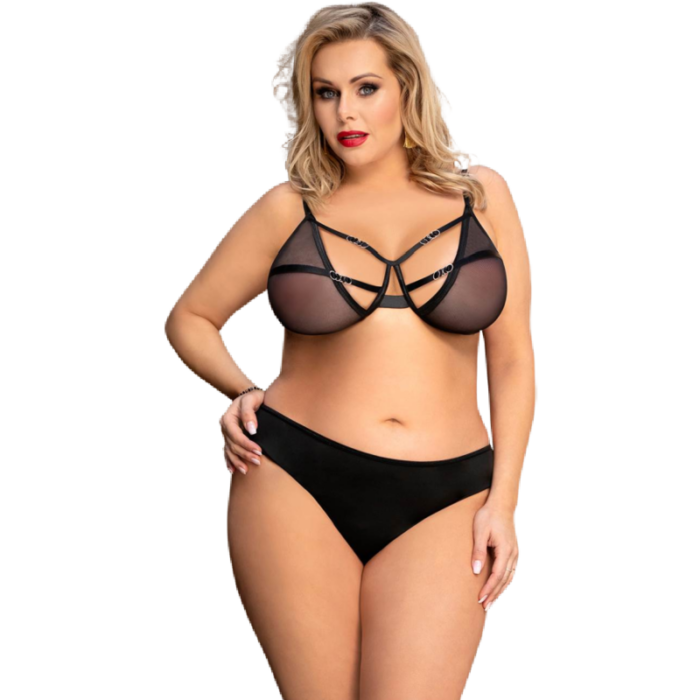 QUEEN LINGERIE - SET DOS PIEZAS S/M - CandyHot - Foto 3