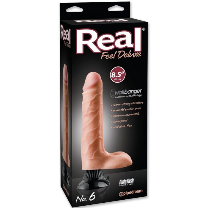 REAL FEEL DELUXE - VIBRADOR NUM 6 - CandyHot - Foto 2