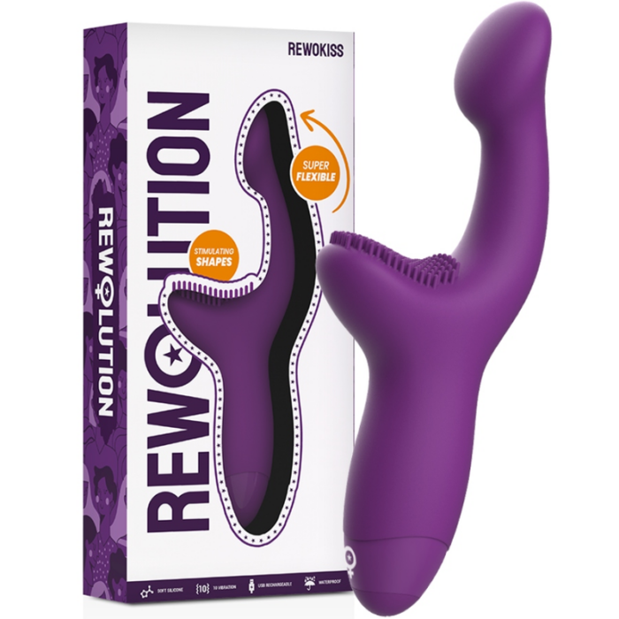 REWOLUTION - REWOKISS VIBRADOR ESTIMULADOR PUNTO A - CandyHot - Foto 1