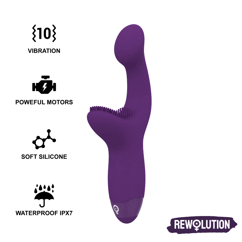 REWOLUTION - REWOKISS VIBRADOR ESTIMULADOR PUNTO A - CandyHot - Foto 2