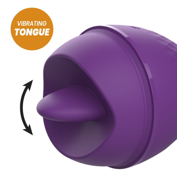 REWOLUTION - REWOLINGO VIBRADOR CON LENGUA - CandyHot - Foto 2