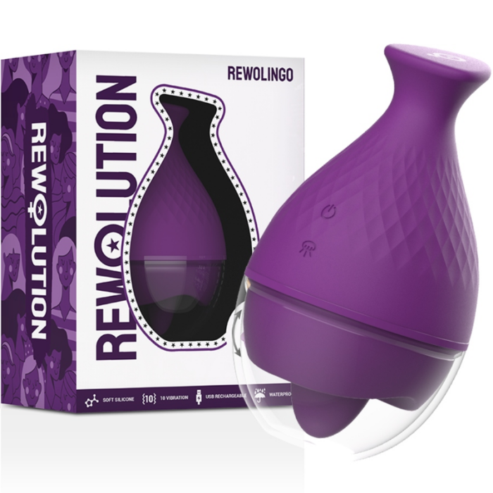 REWOLUTION - REWOLINGO VIBRADOR CON LENGUA - CandyHot - Foto 1