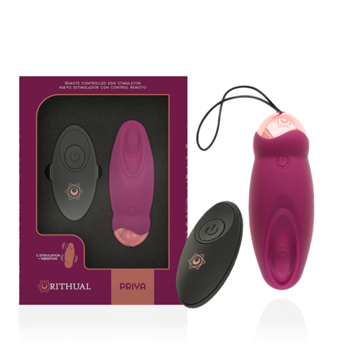 RITHUAL - PRIYA HUEVO CONTROL REMOTO G-SPOT + VIBRACIÓN - CandyHot - Foto 1