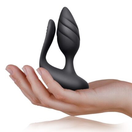 ROCKS-OFF - COCKTAIL PLUG CONTROL REMOTO - NEGRO - CandyHot - Foto 2