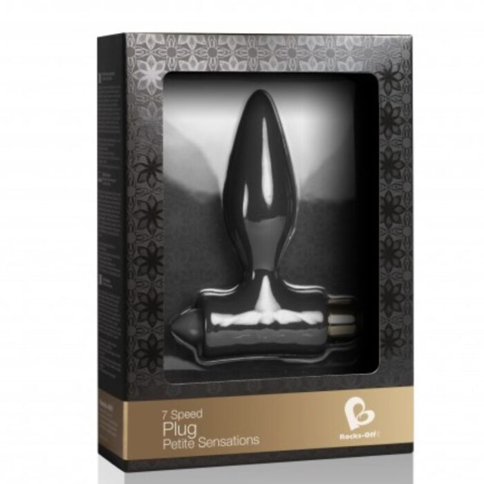 ROCKS-OFF - PLUG ANAL PARA PRINCIPIANTES PETITE SENSATIONS - NEGRO - CandyHot - Foto 3