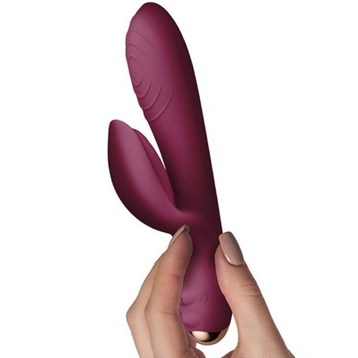 ROCKS-OFF - VIBRADOR EVERYGIRL BURDEOS - CandyHot - Foto 4