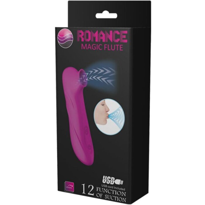 ROMANCE - MAGIC FLUTE ESTIMULADOR POR SUCCION - CandyHot - Foto 2