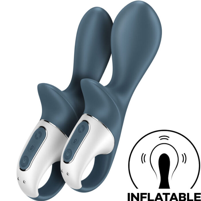 SATISFYER - AIR PUMP BOOTY 2 GRIS OSCURO - CandyHot - Foto 1
