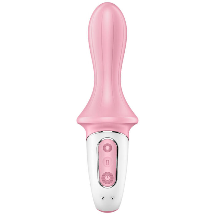 SATISFYER - AIR PUMP BOOTY 5+ VIBRADOR ANAL INFLABLE ROSA - CandyHot - Foto 3