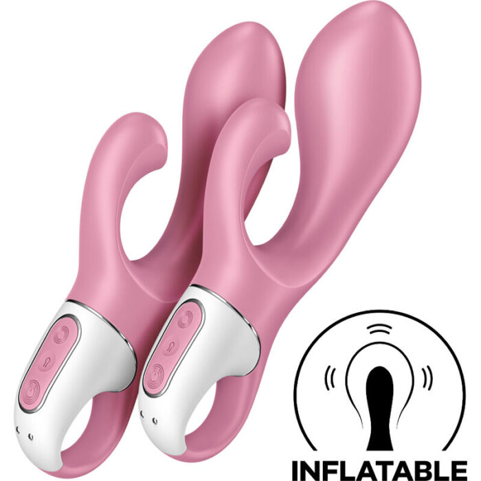 SATISFYER - AIR PUMP BUNNY 2 ROSA - CandyHot - Foto 1