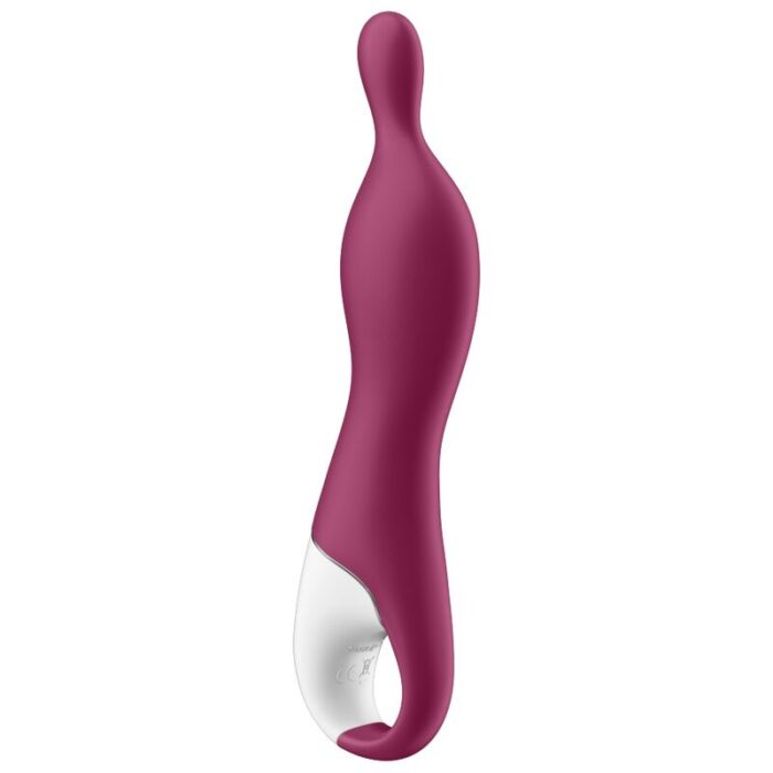 SATISFYER - AMAZING 1 VIBRADOR PUNTO A BERRY - CandyHot - Foto 2