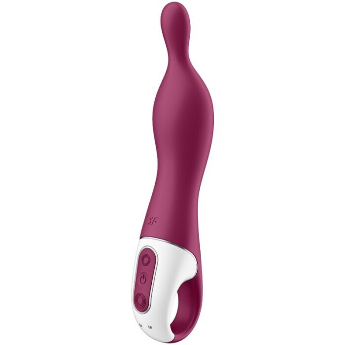 SATISFYER - AMAZING 1 VIBRADOR PUNTO A BERRY - CandyHot - Foto 1
