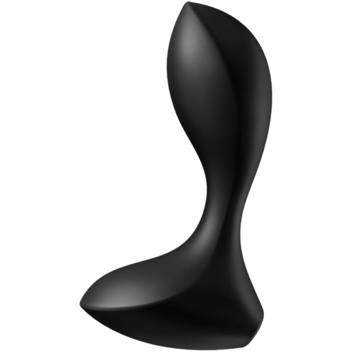 SATISFYER - BACKDOOR LOVER PLUG ANAL VIBRADOR NEGRO - CandyHot - Foto 3