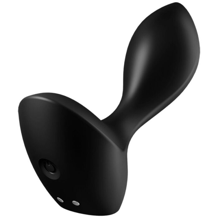 SATISFYER - BACKDOOR LOVER PLUG ANAL VIBRADOR NEGRO - CandyHot - Foto 1