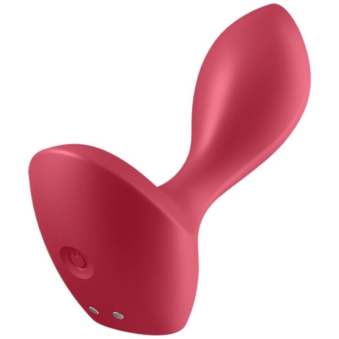 SATISFYER - BACKDOOR LOVER PLUG ANAL VIBRADOR ROJO - CandyHot - Foto 1