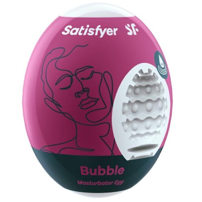 SATISFYER - BUBBLE HUEVO MASTURBADOR - CandyHot - Foto 1