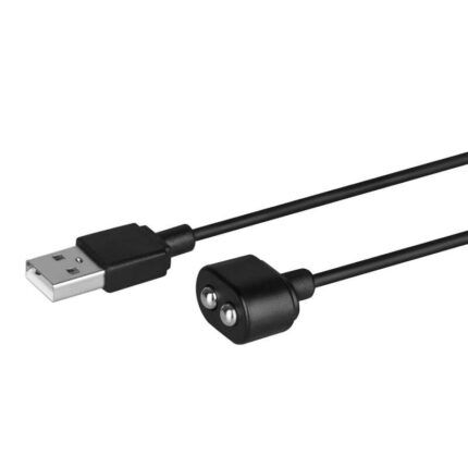 SATISFYER - CABLE USB CARGADOR NEGRO - CandyHot - Foto 2
