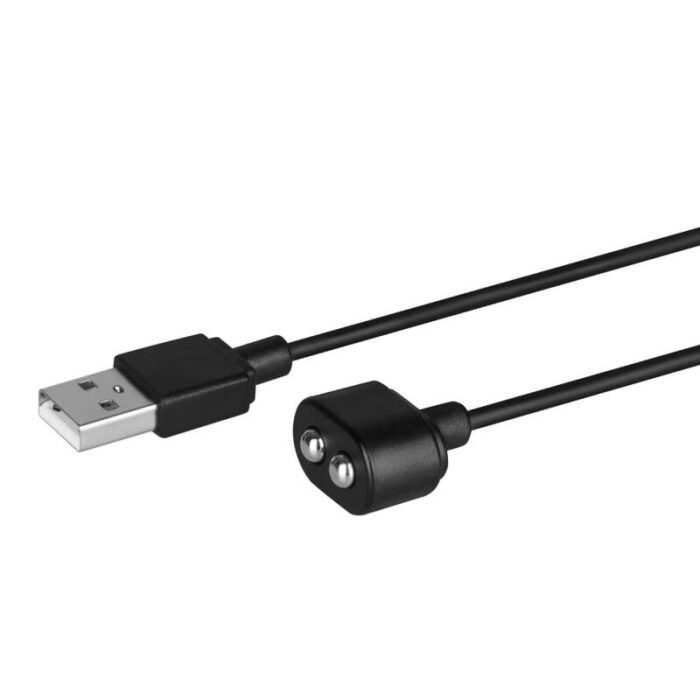 SATISFYER - CABLE USB CARGADOR NEGRO - CandyHot - Foto 2