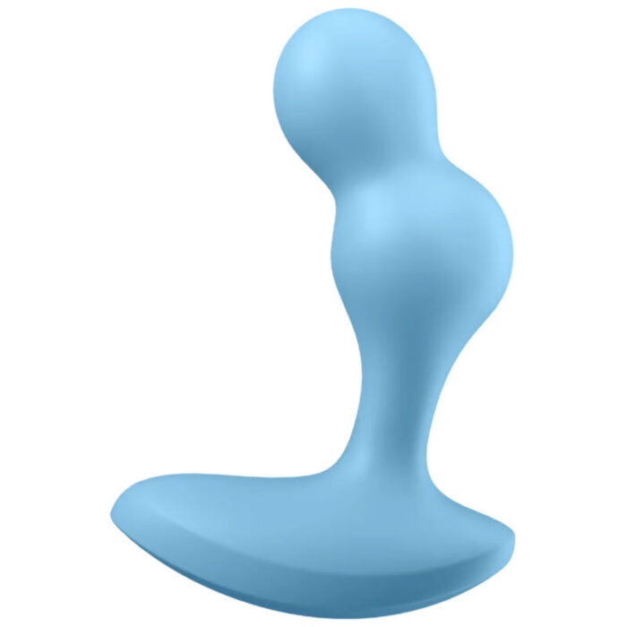 SATISFYER - DEEP DIVER PLUG VIBRADOR APP AZUL - CandyHot - Foto 2