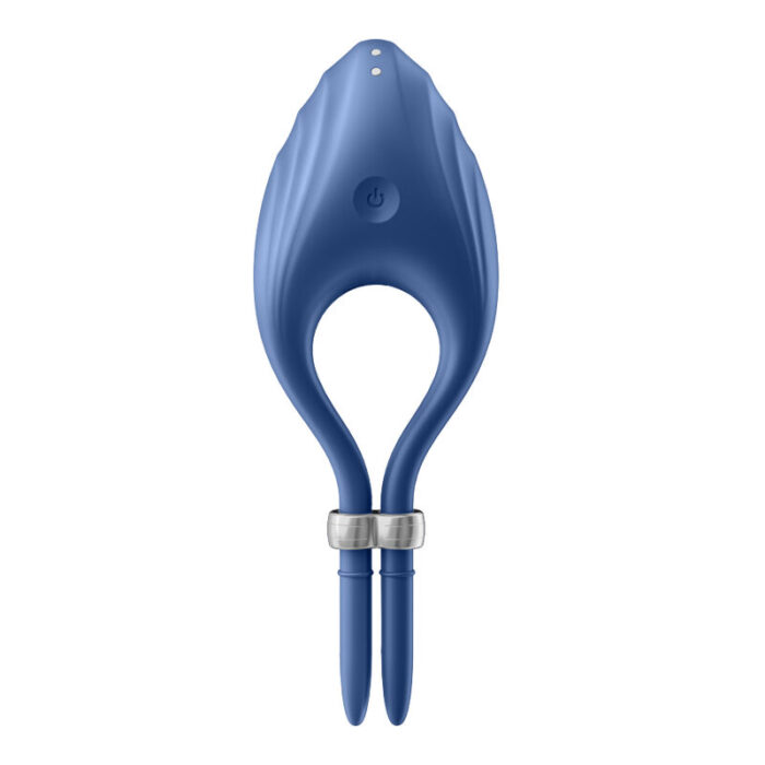 SATISFYER - DUELIST ANILLO VIBRADOR AZUL - CandyHot - Foto 2