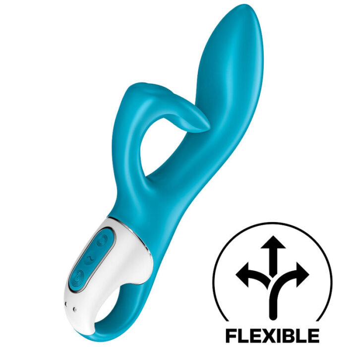 SATISFYER - EMBRACE ME VIBRADOR PUNTO G TURQUESA - CandyHot - Foto 1