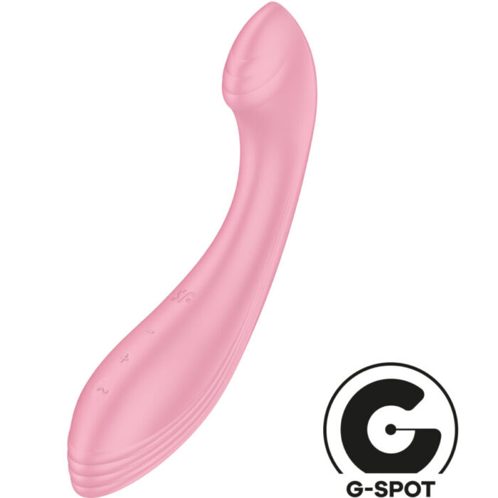 SATISFYER - G-FORCE ESTIMULADOR VIBRADOR PUNTO G ROSA - CandyHot - Foto 5