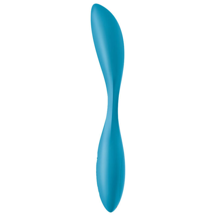 SATISFYER - G-SPOT FLEX 1 MULTI VIBRADOR AZUL - CandyHot - Foto 1