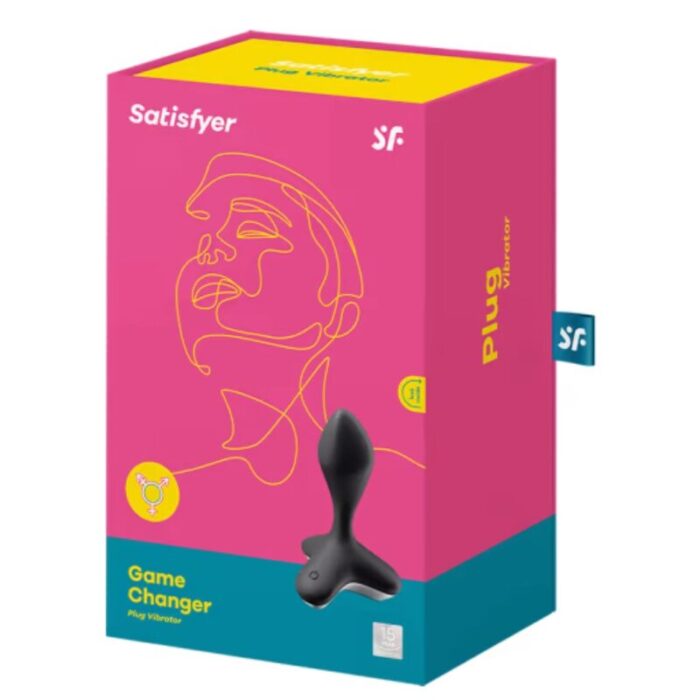SATISFYER - GAME CHANGER PLUG VIBRADOR ROSA - CandyHot - Foto 5